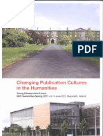 2011 Changing Publication Cultures in the Hum