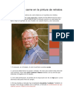 12-) ESTUDIAR Colores de Carne en La Pintura de Retratos