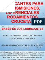 Lubricantes para Transmisiones y Diferenciales