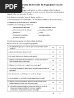 Dast 10 PDF | PDF | Drogas | Farmacología