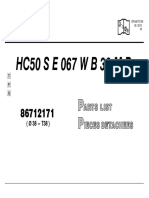HC50 Frecuencia de Cambio de Partes & Piezas