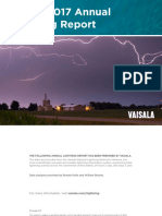 Vaisala 2017 Annual Lightning Report