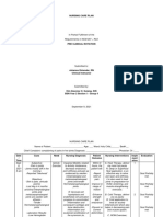 Nursing Care Plan: in Partial Fulfilment of The Requirements in NCM 207 - Rle