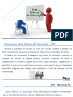 BPF - Treinamento garantia qualidade