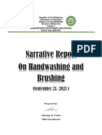September 21 Brushin and Handwashing