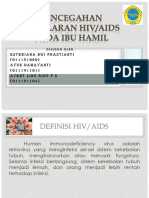 PENCEGAHAN PENULARAN HIV 