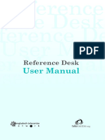 Reference Desk User Manual
