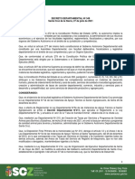 Decreto Departamental 349