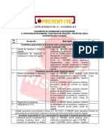 12 Documente de Organizare Si Desfasurare a Activitatilor in Domeniul Situatiilor de Urgenta Protectie Civila