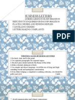Business Letters Part1