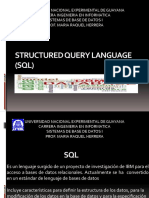 Structured Query Language (SQL)