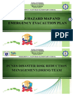 Pcnes Hazard Map and Emergency Evacaution Plan: Pcnes Disaster Risk Reduction Management (DRRM) Team