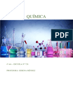 CUADERNILLO QUÍMICA 4º Año 728 - Clase 4 - Semana Del 13-09-2021