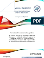 Pamukkale Üniversitesi: Oryantasyon Programı