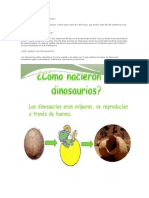 Cómo Nacian Los Dinosaurios