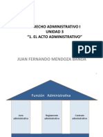 Unidad 3 El Acto Administrativo