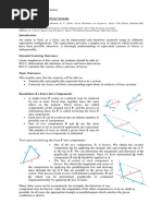 Equivalent Force Systems: This Module Aims That The Students Will Be Able To