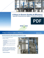 8 Ways To Ensure Quality & Efficiency: Optimize Productivity and Safety in Chemical Production
