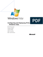 Configuring and Deploying IPv6 on Windows Vista