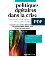 Les Politiques Budgétaires Dans La Crise: Comprendre Les Enjeux Actuels Et Les Défis Futurs