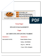 Term Paper: Finance Management