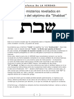 SOD-Shabbat - Misterios Revelados en Las Letras Hebreas
