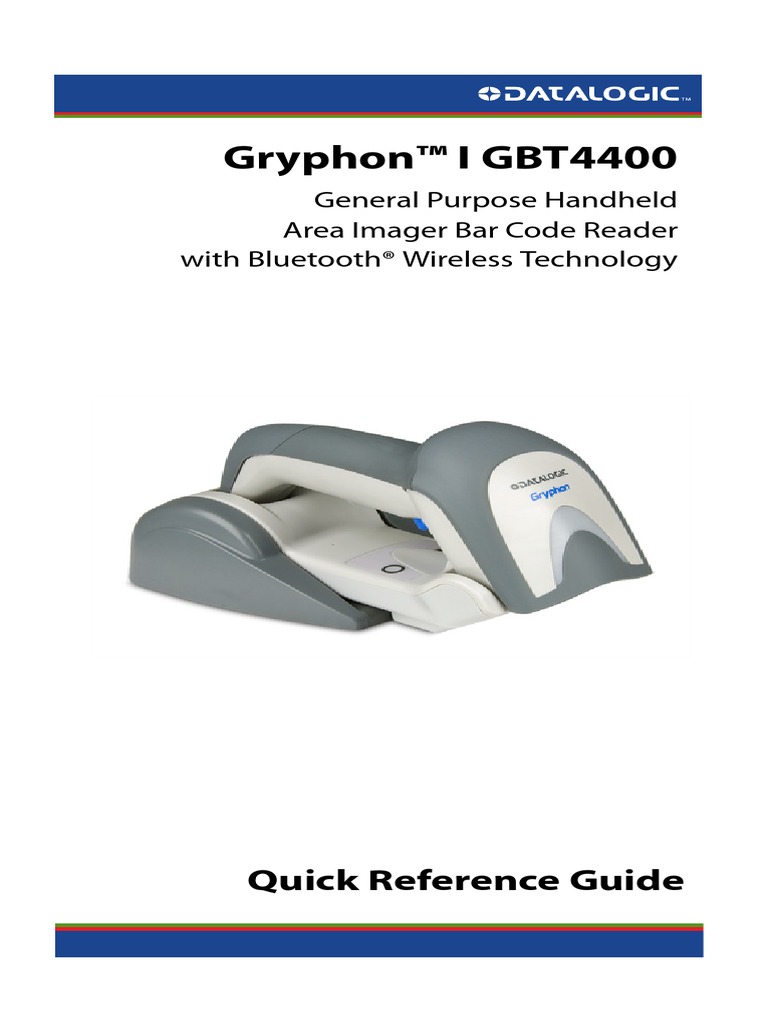 User Guide Scaner GBT4400 | PDF | Rechargeable Battery | Trade Secret