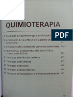 Principios de Quimioterapia Antimicrobiana. Brenner