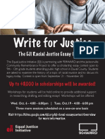 EJI Essay Contest Flyer