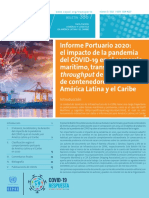 Cepal Informe Portuario 2020