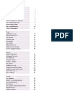 ABSENTEE LIST