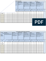 Learning Skills Work Habits Tracking Sheet (Excel)