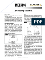 Fan Bearing Selection Fe 1200