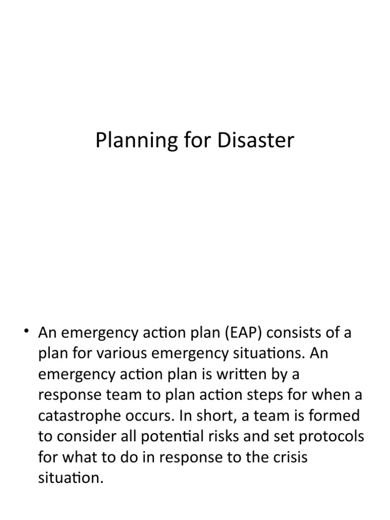 Risk Management 6.2 Planning For Disaster | PDF | Emergency | Communication
