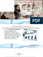 Diapositivas biología 9° Teoria de la evolución 1