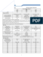 COP PRP ESP Speed Gross Engine Output: G-Drive Engine Datasheet