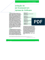 Implementação do Balanced Scorecard em uma Empresa de Software