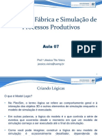 Aula 07 - Projeto de Fábrica e Simulação de Processos Produtivos