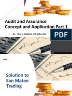 Audit and Assurance Concept and Application Part 1