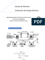 2.1 Distribucion de Energía Eléctrica