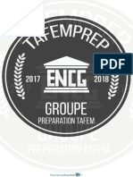 Exemple Concours Encg Tafem 2015