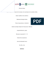 Conceptos de La Isotropía y de La Anisotropía en Los Materiales Sólidos