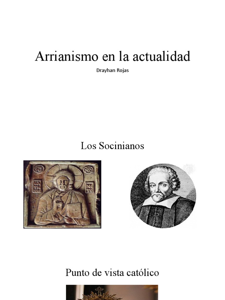 Arrianismo y su Relevancia Actual | PDF