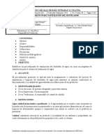 CC 18 Procedimiento para Sanitizacion Del Sistema de Tratamiento de Agua