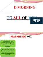 Marketing Mix