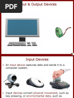 Input & Output Devices 