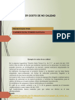 Taller Costo de No Calidad