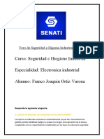 Foro de Seguridad e Higiene Industrial