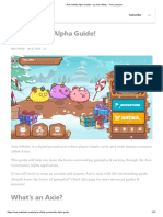Axie Infinity Alpha Guide! - by Axie Infinity - The Lunacian-1-10