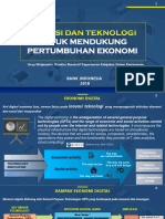 BI - Inovasi Teknologi Untuk Digital Ekonomi - Kemenperin Baru